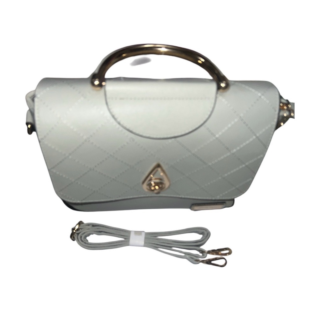 Belle Russo Elegant Grey Crossbody Bag - Picture 5 of 6